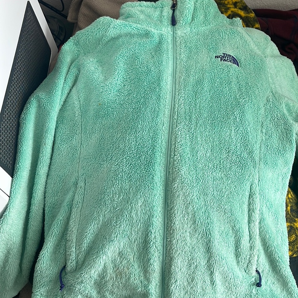 Women’s Fuzzy North Face Jacket